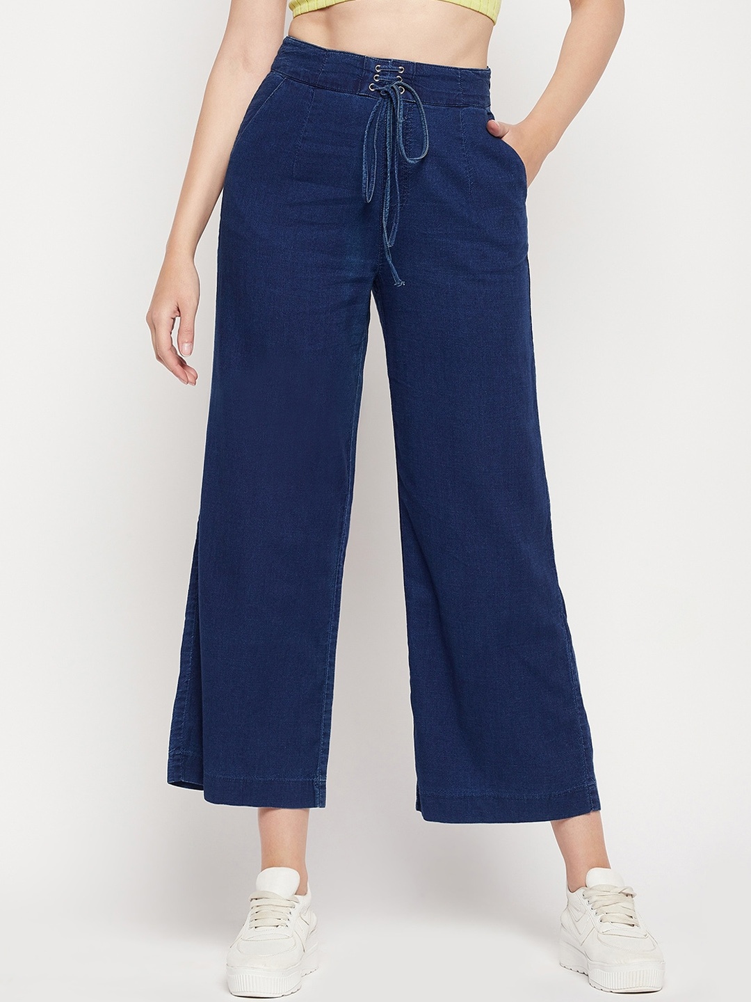 

Madame Women Relaxed Fit Jeans, Navy blue