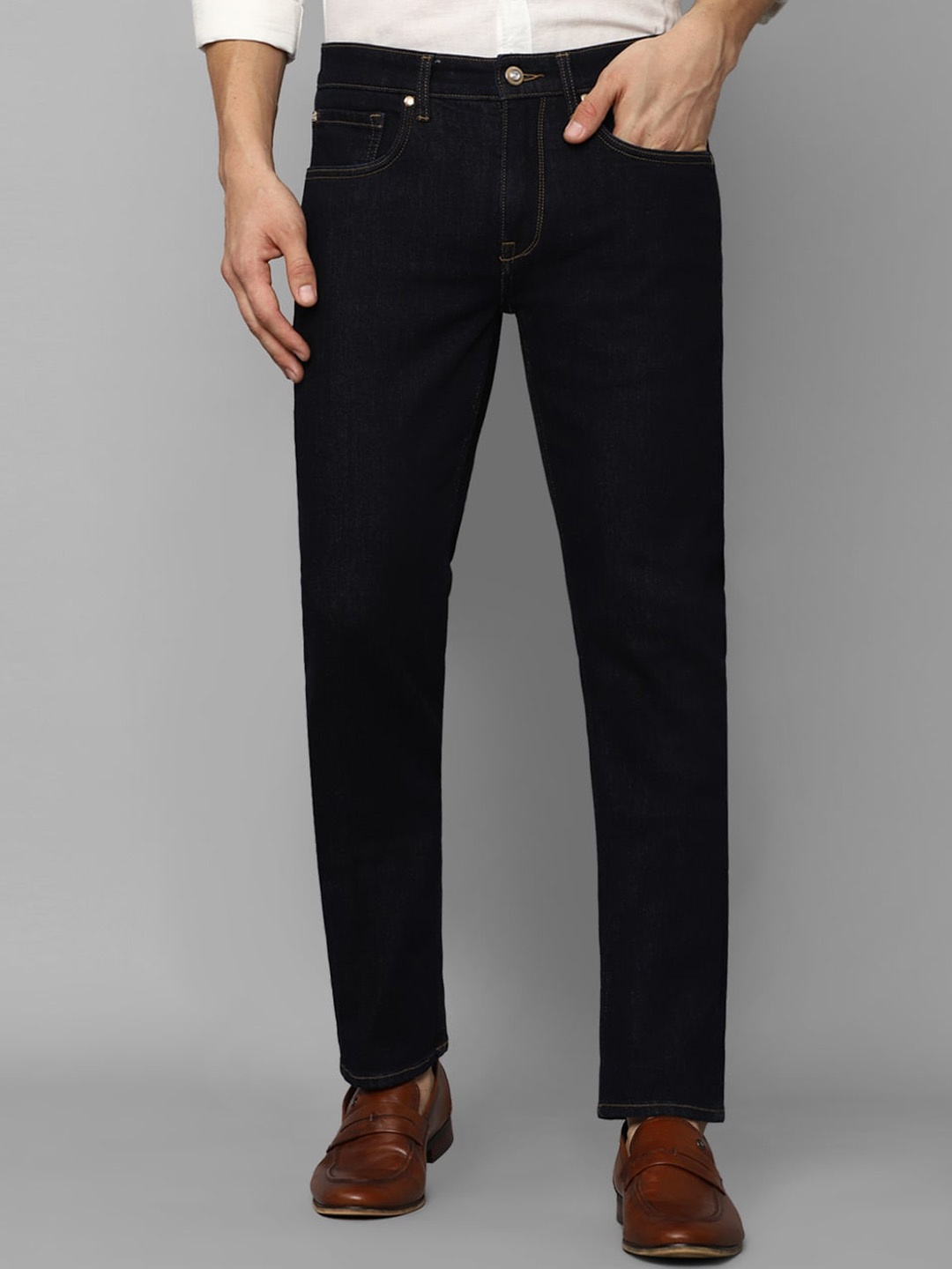 

Louis Philippe Jeans Men Slim Fit Jeans, Navy blue