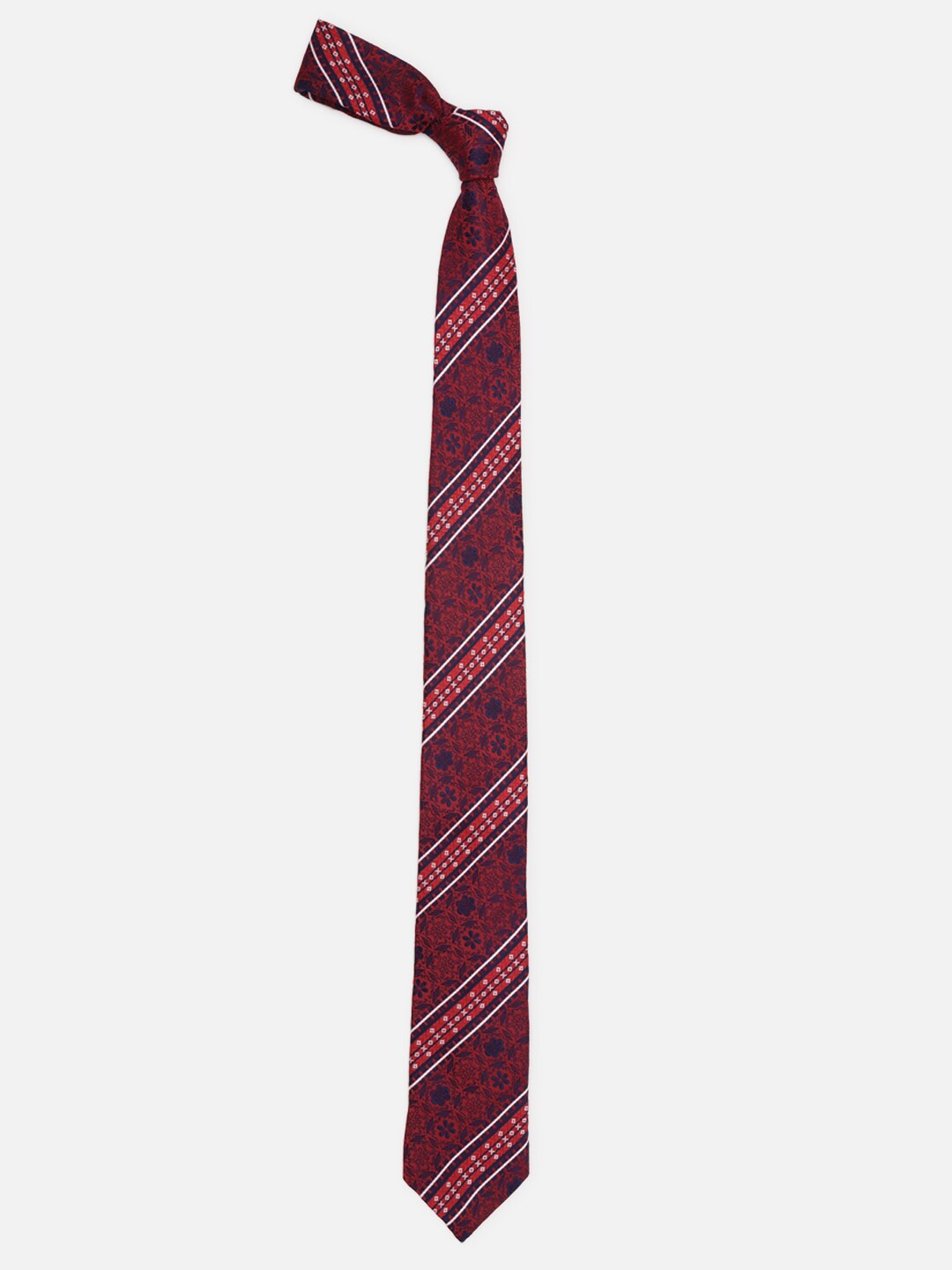 

Allen Solly Men Printed Broad Tie, Maroon