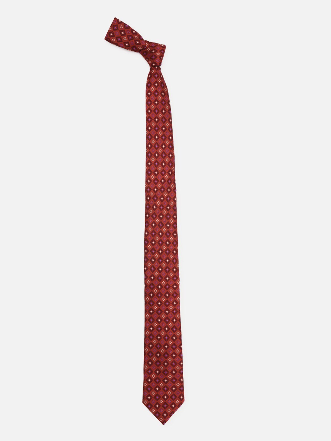 

Allen Solly Men Printed Broad Tie, Maroon