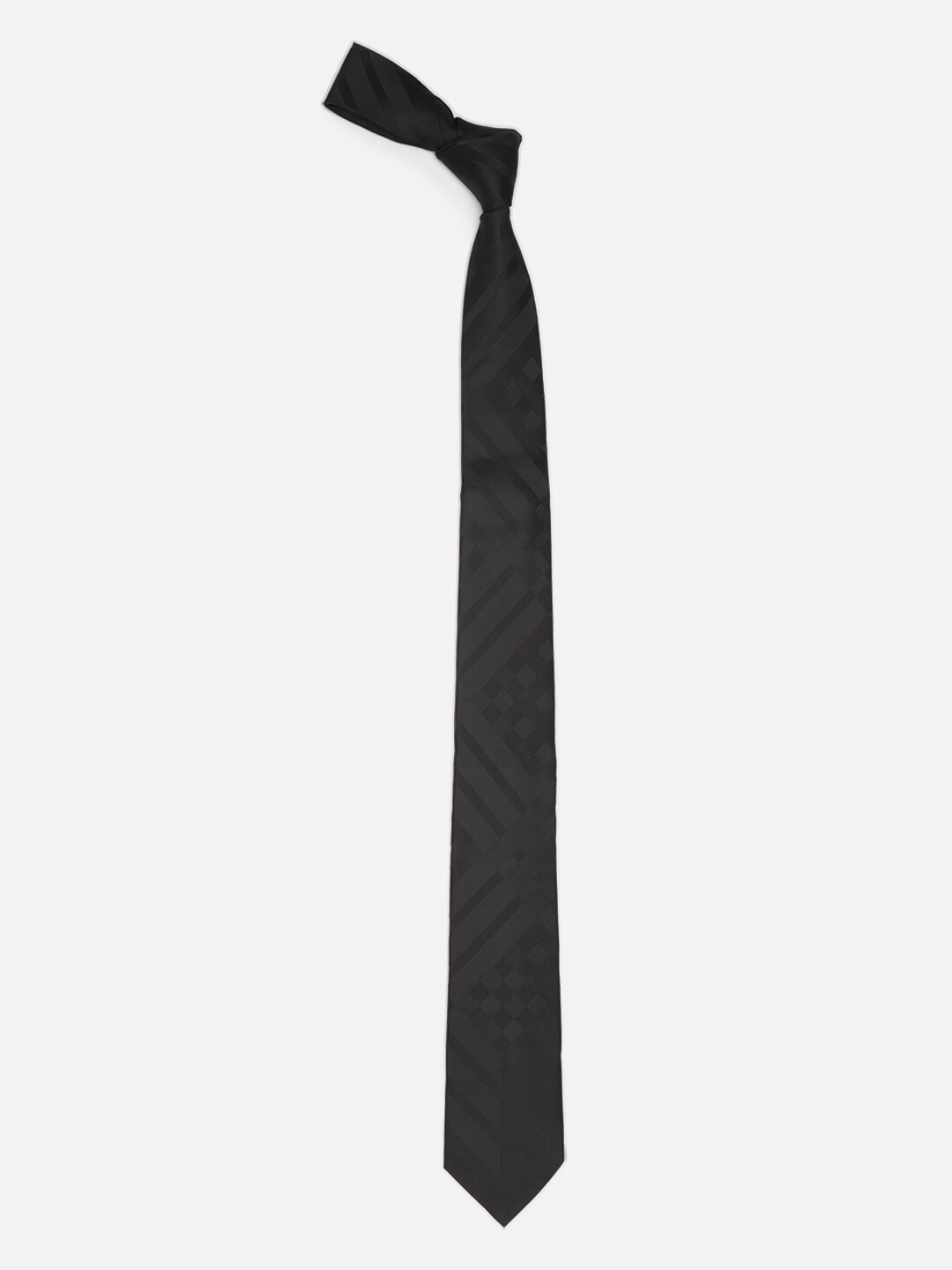 

Van Heusen Men Printed Formal Broad Tie, Black