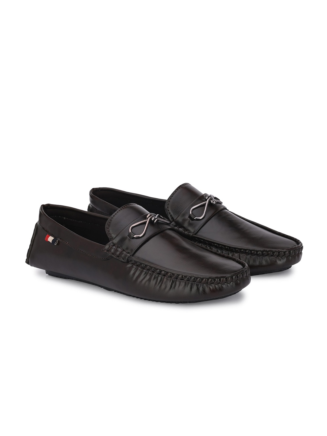 

Azzaro Black Men Lightweight Loafers, Brown