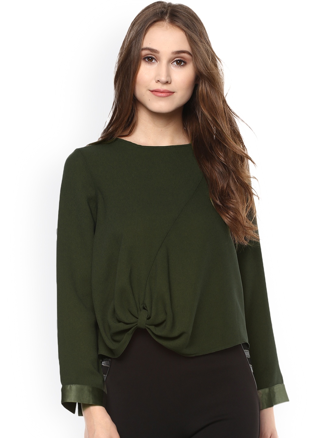 

Kazo Women Green Solid Top