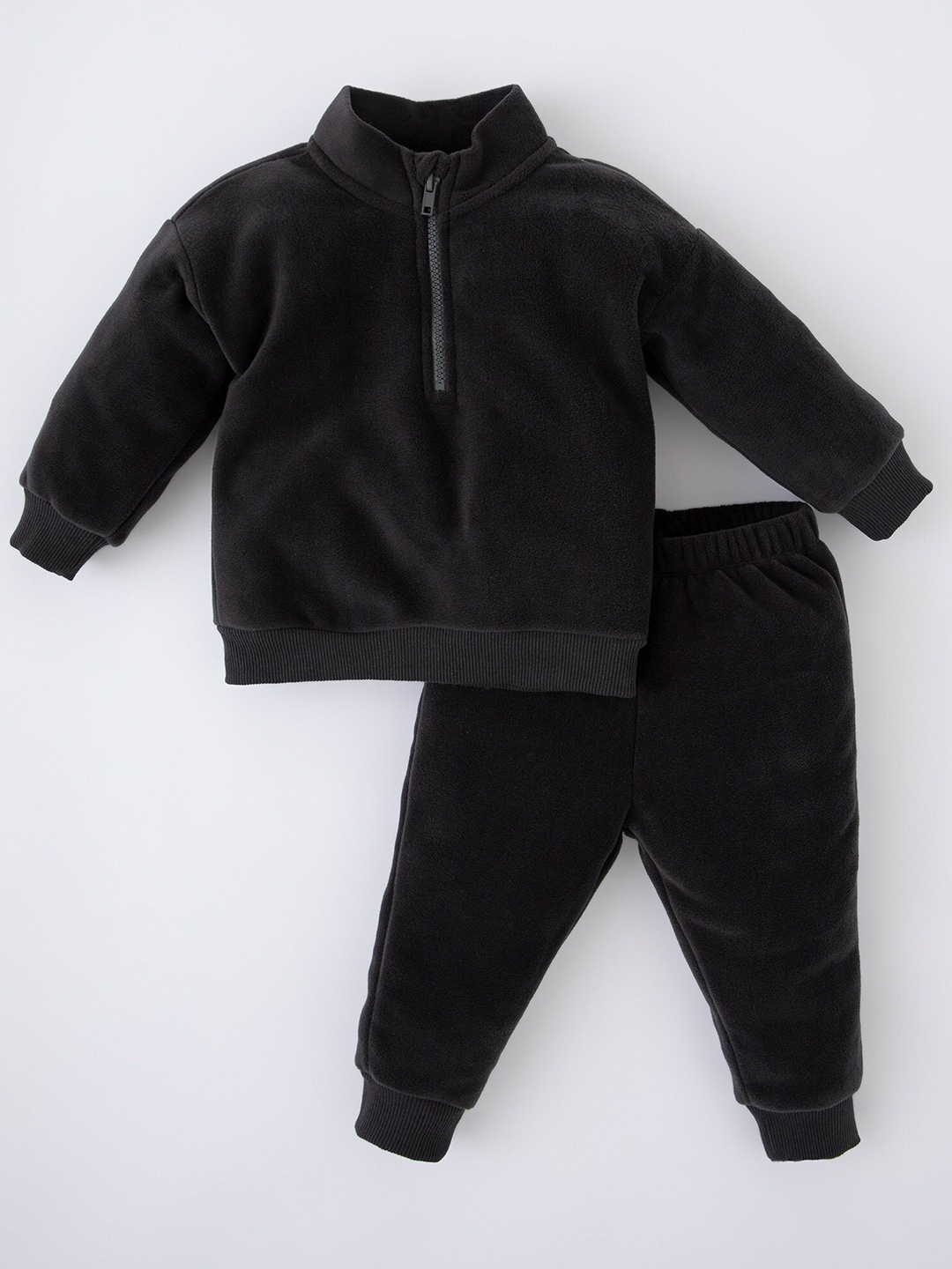 

DeFacto Boys Sweatshirt With Joggers, Black