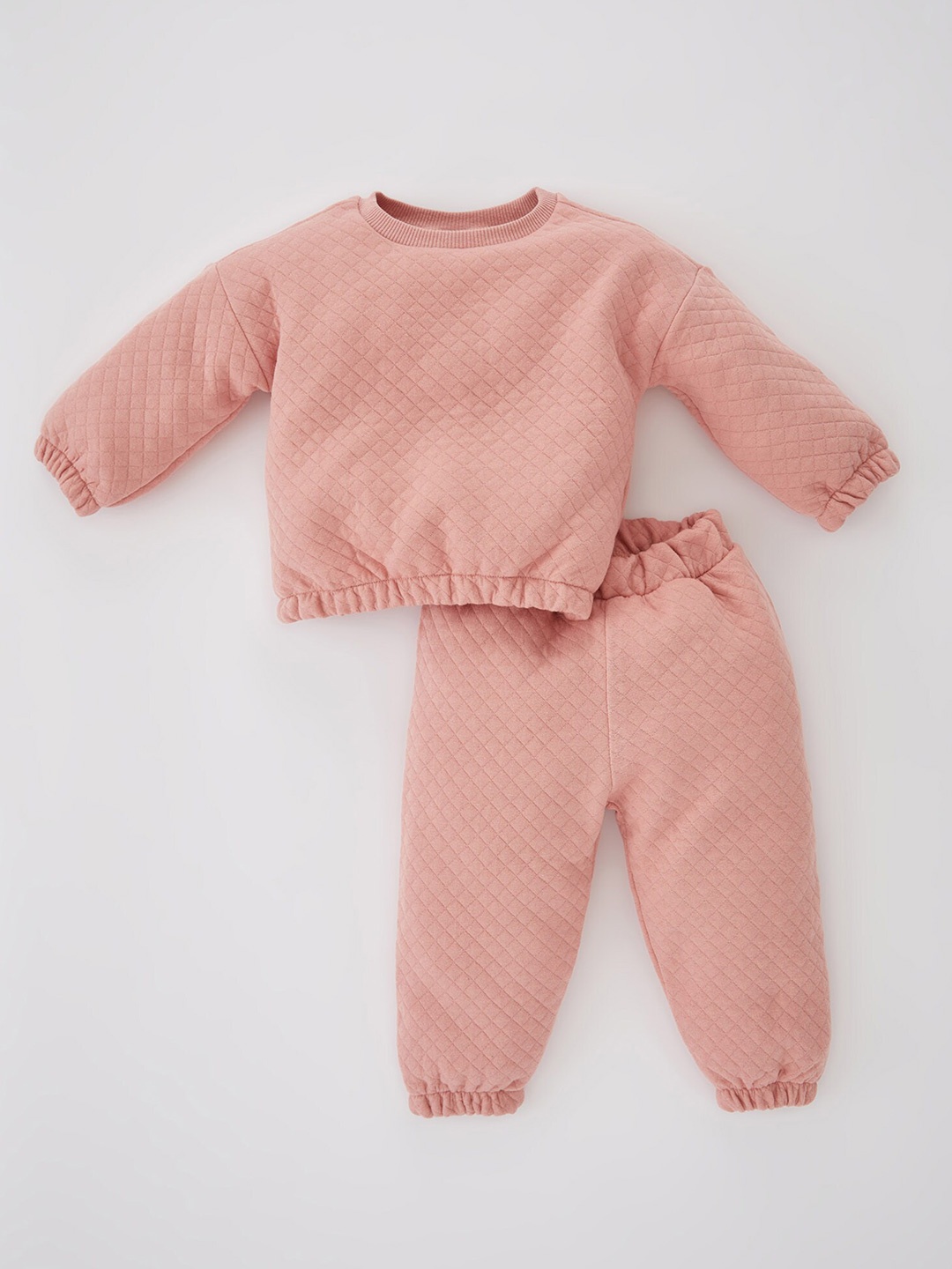 

DeFacto Girls T-shirt with Trousers, Peach