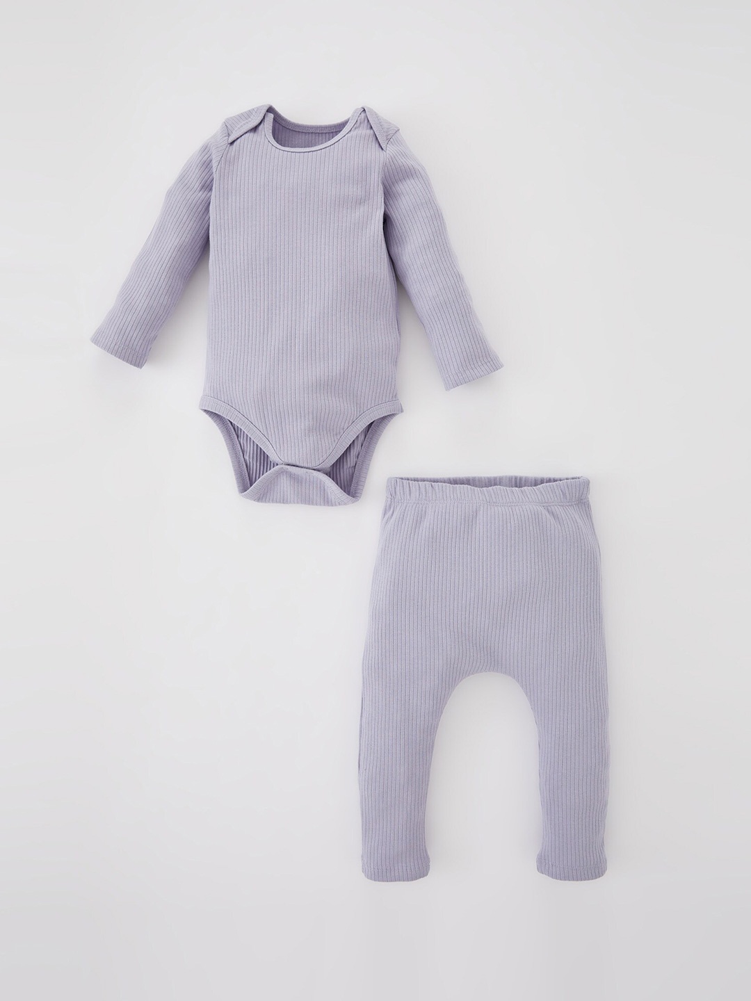 

DeFacto Girls Bodysuit With Trousers, Grey
