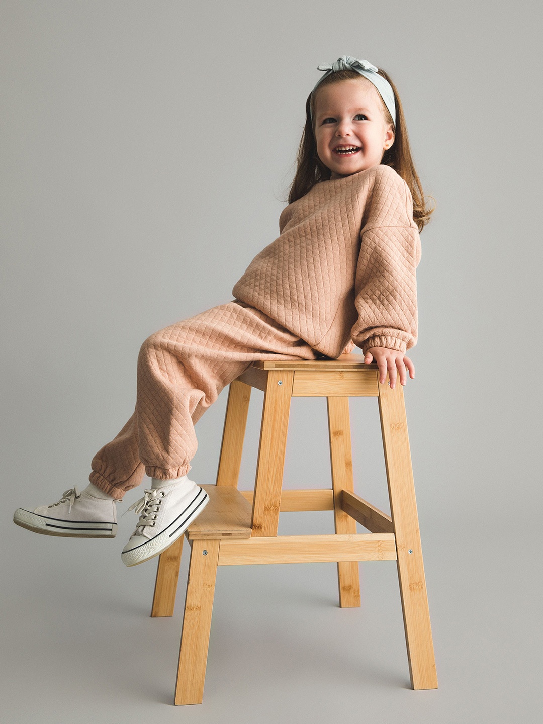 

DeFacto Girls T-shirt With Trousers, Beige