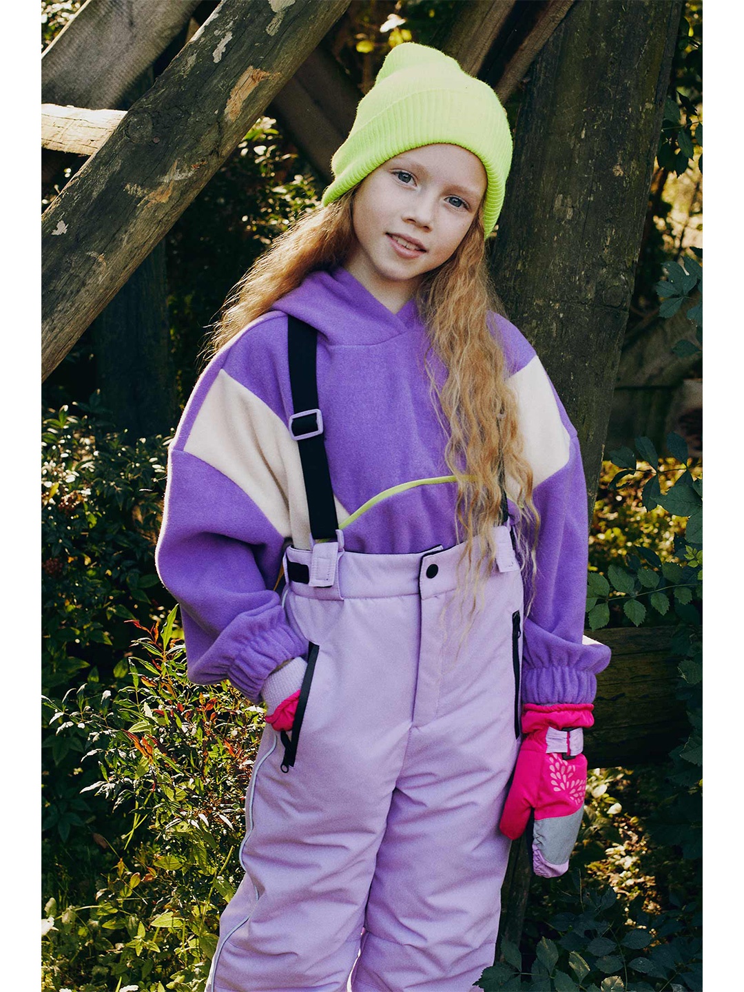 

DeFacto Girls Sweatshirt With Trousers, Purple