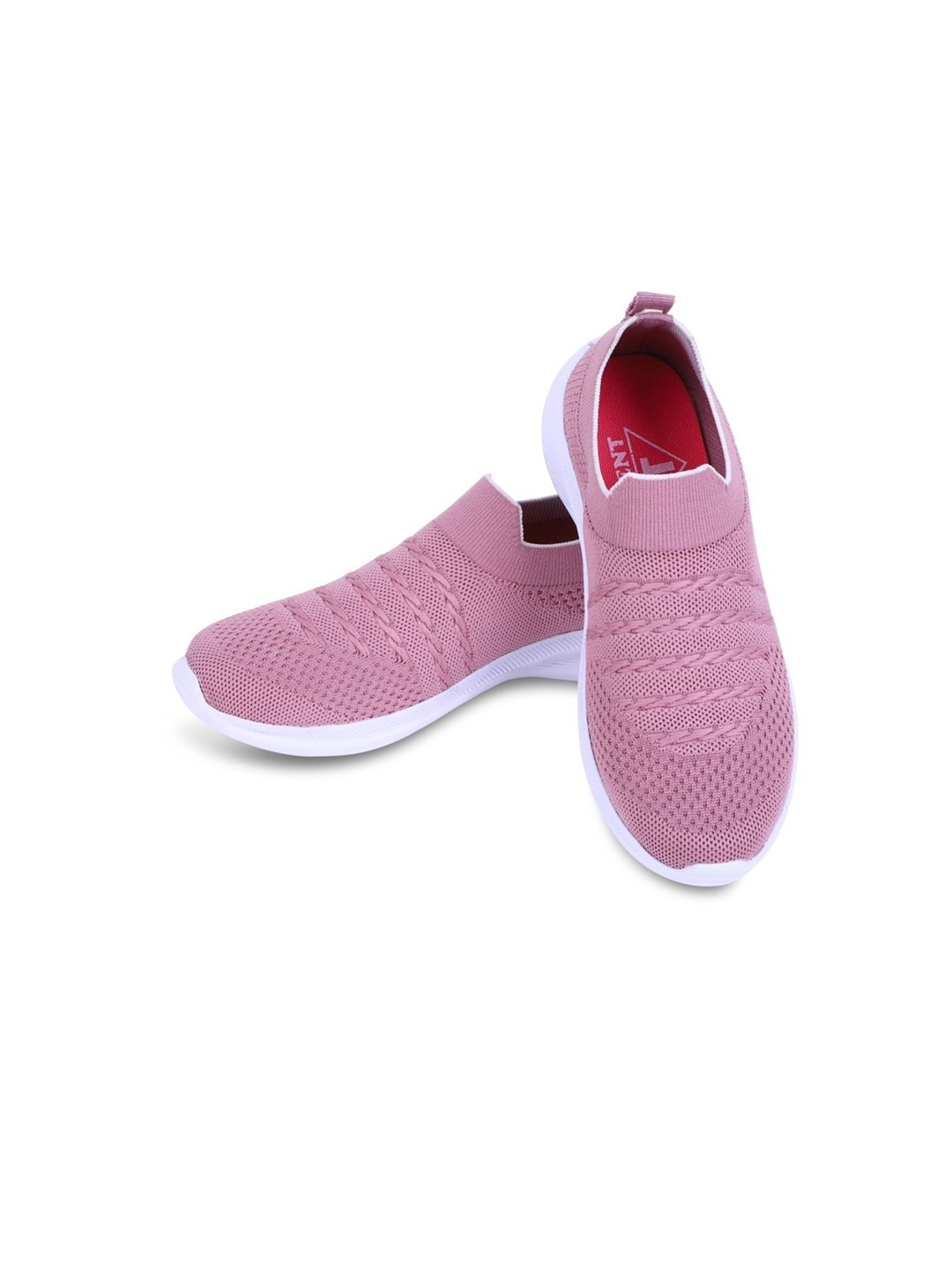 

TPENT Women Moisture Wicking Slip-On Sneakers, Rose