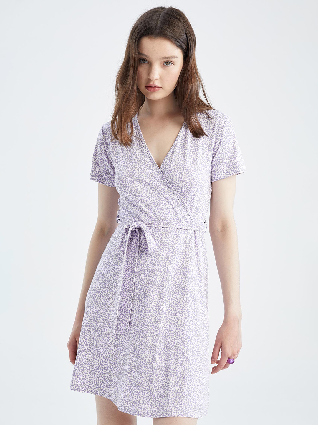 

DeFacto Women Floral Printed Dress, Na