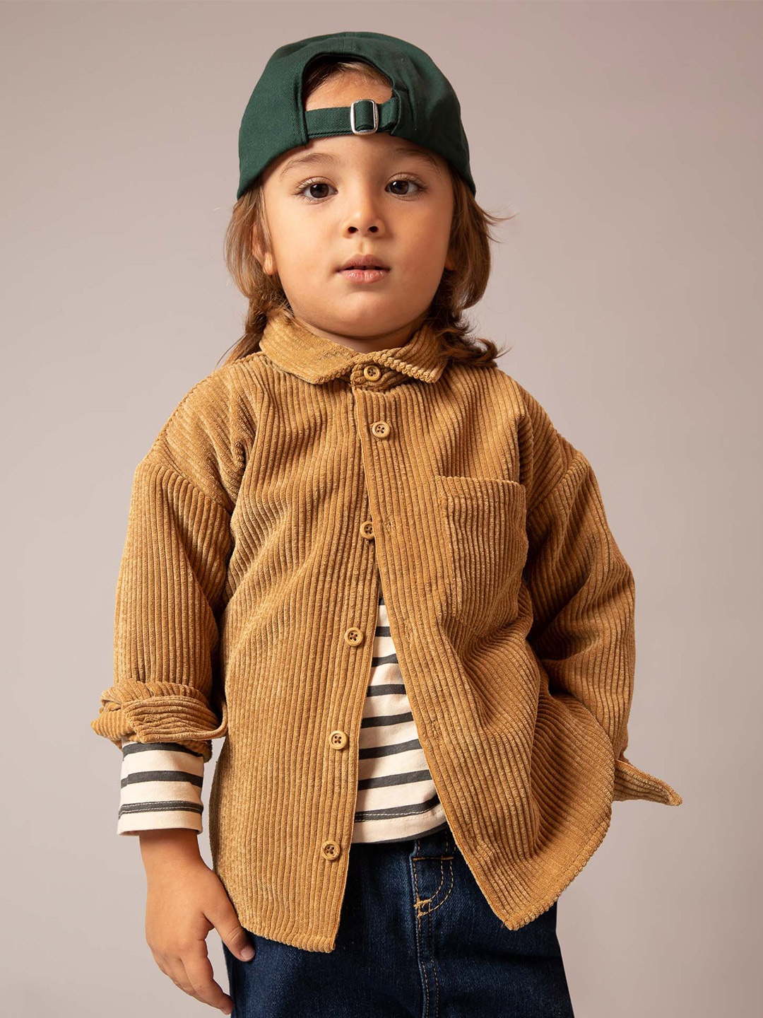 

DeFacto Boys Drop-Shoulder Casual Shirt, Yellow