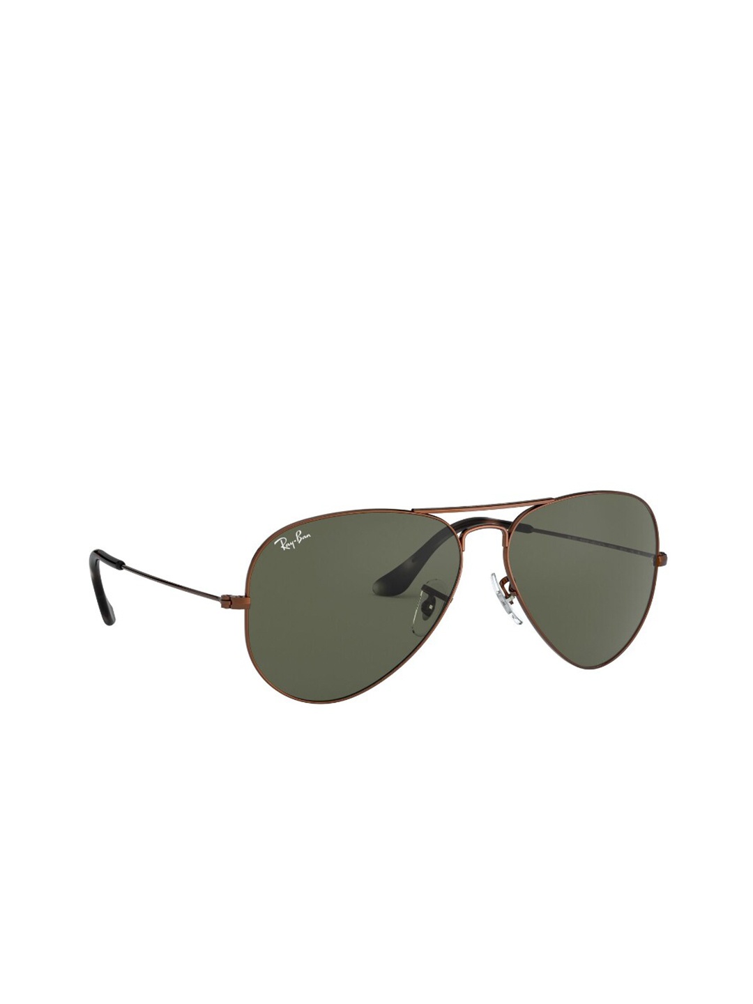 

Ray-Ban Unisex Aviator Sunglasses with UV Protected Lens 8056597139595, Brown