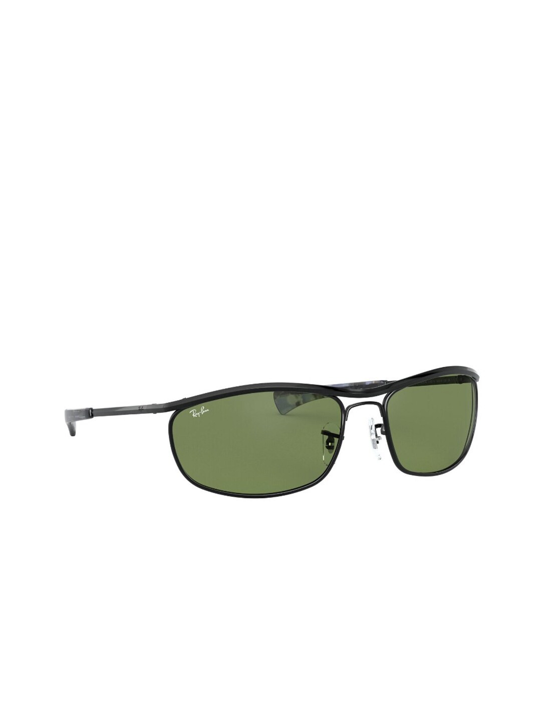 

Ray-Ban Unisex Oval Sunglasses with UV Protected Lens 8056597122139, Black