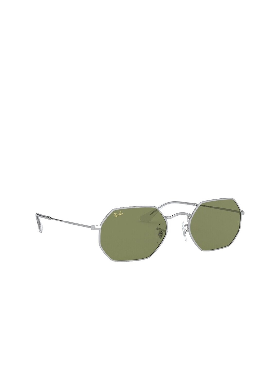 

Ray-Ban Unisex Square Sunglass With UV Protected Lens 8056597209656-SILVER