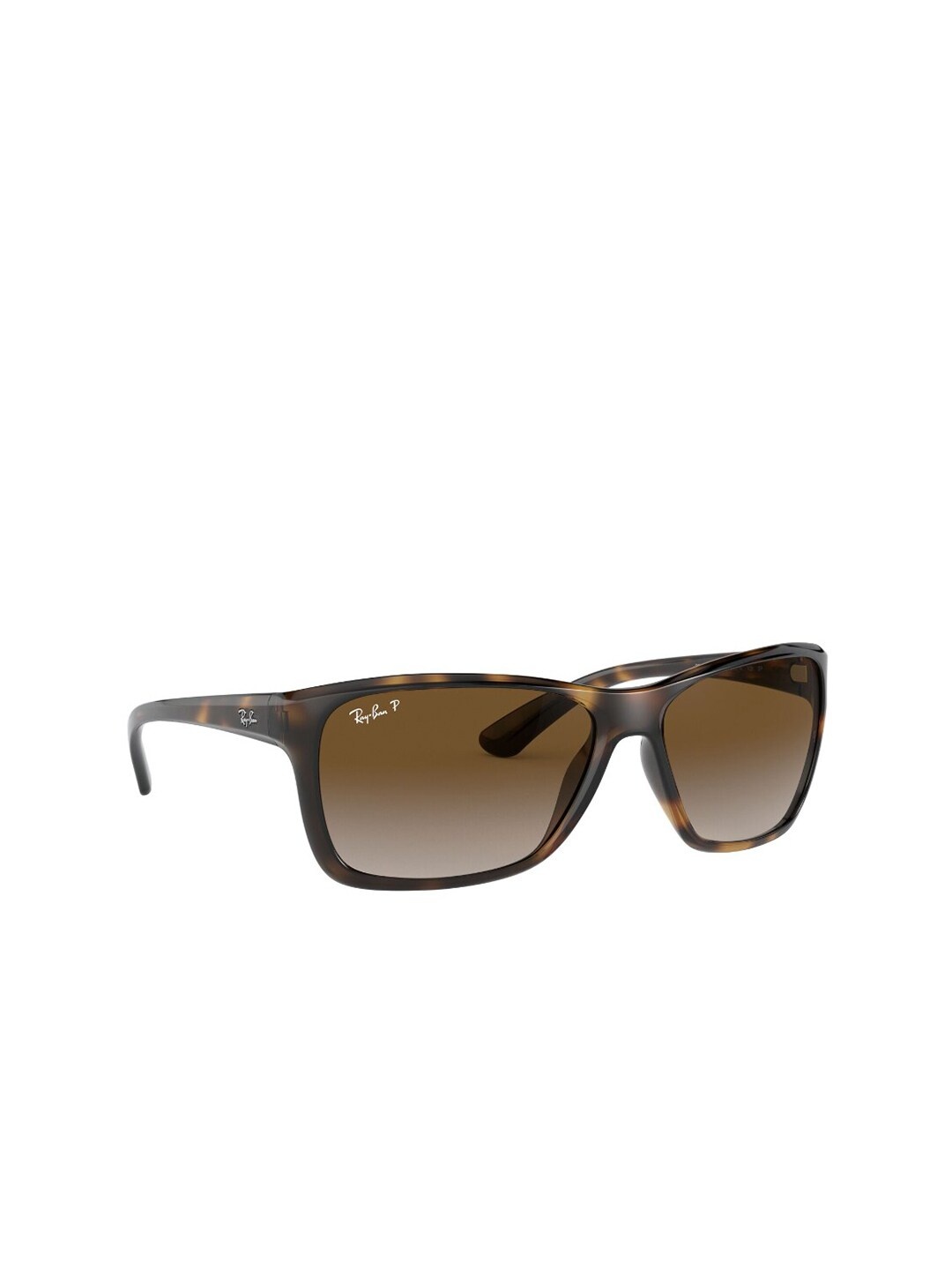 

Ray-Ban Men Square Sunglasses with Polarised Lens 8056597178884, Brown