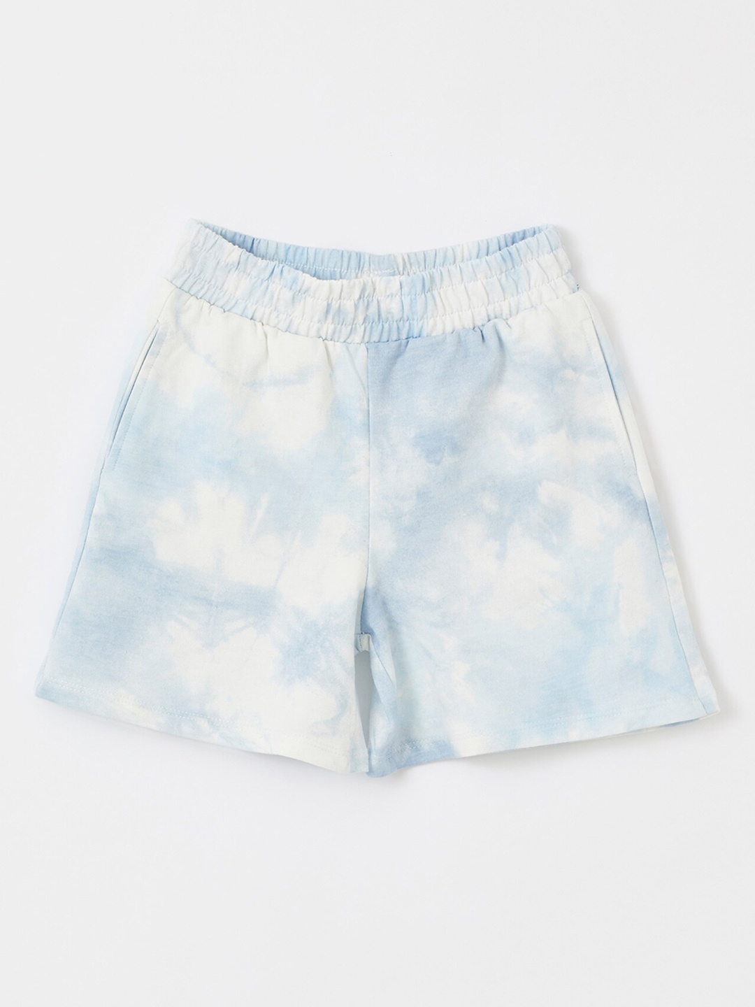 

DeFacto Girls Cotton Washed Shorts, Blue