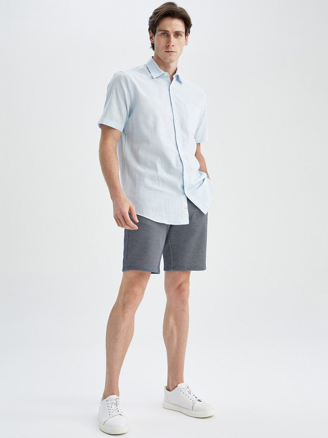 

DeFacto Men Sports Shorts, Grey