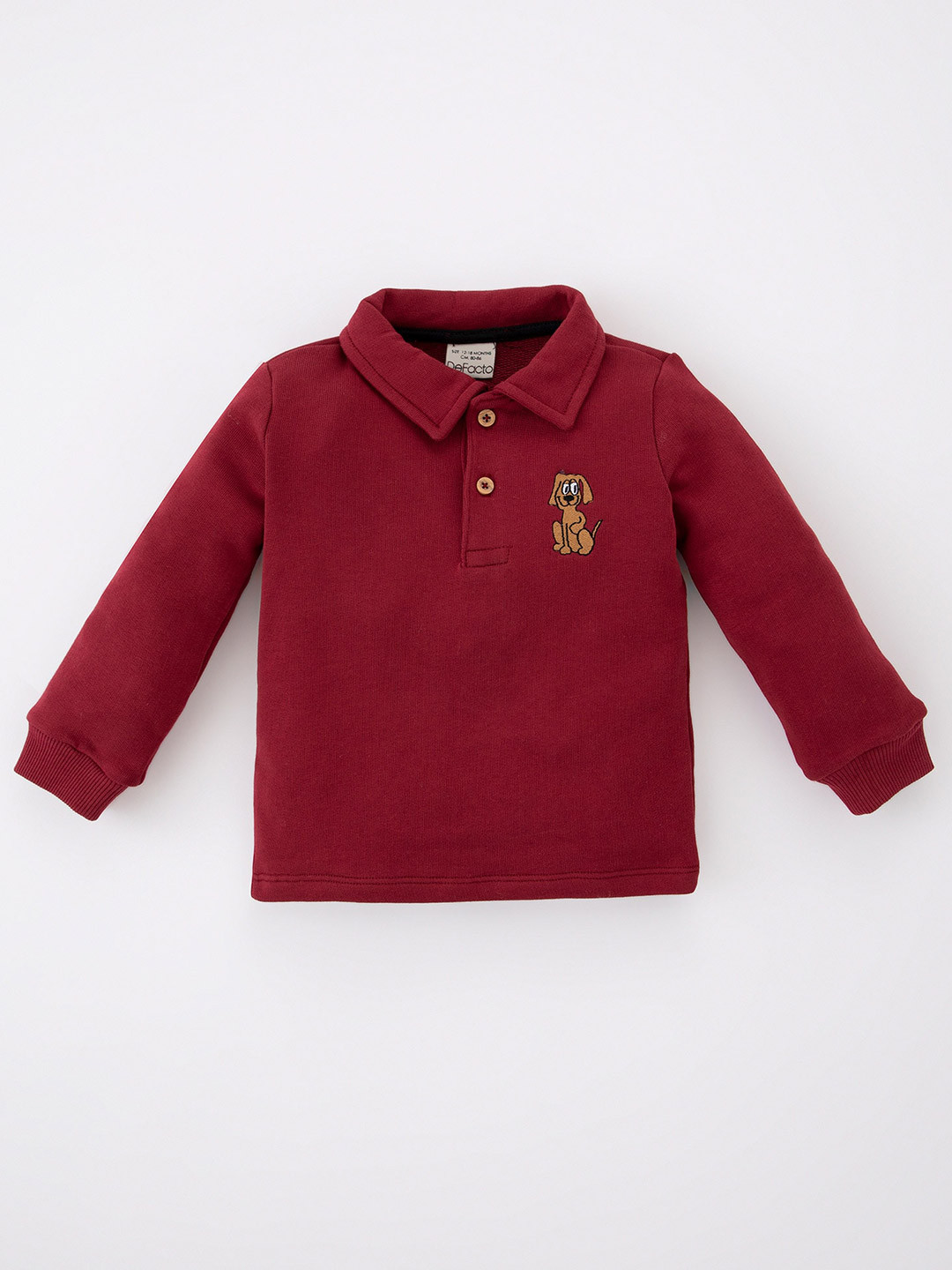 

DeFacto Boys Polo Collar Cotton T-shirt, Na