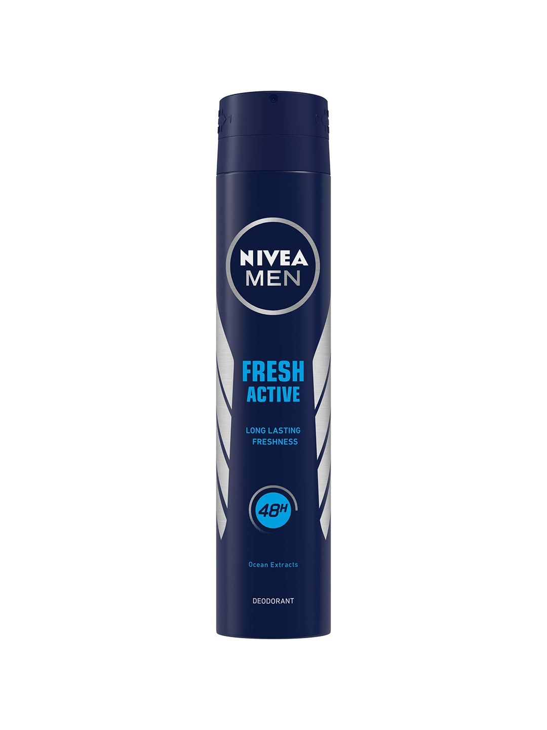

Nivea Men Fresh Active Long-Lasting Deodorant Spray with Ocean Extracts - 123g, Navy blue