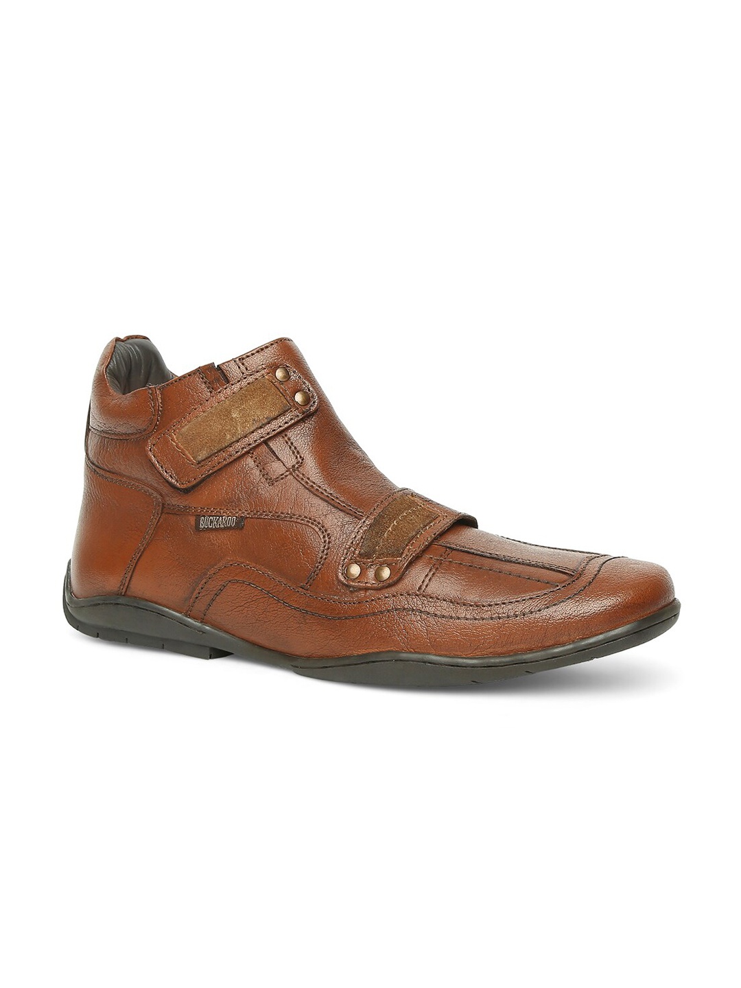 

Buckaroo Men Mid-Top Regular Boots, Tan