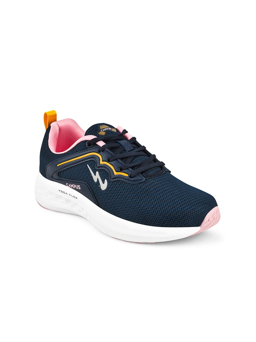 

Campus Women Mesh Running Sports Shoes, Navy blue