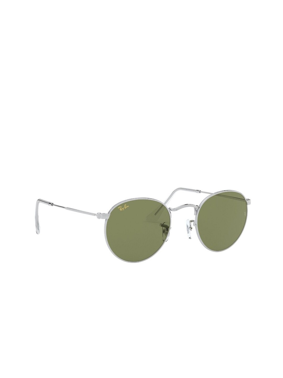 

Ray-Ban Men Round Sunglasses with UV Protected Lens-0RB344791984E50, Green