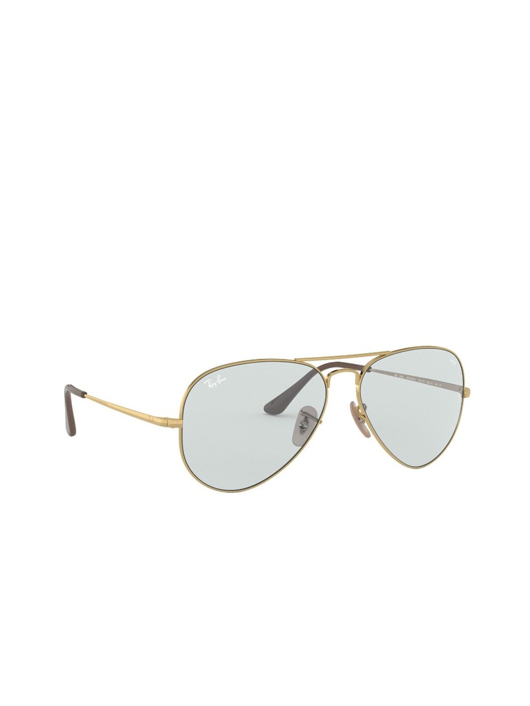 

Ray-Ban Unisex Aviator Sunglasses with UV Protected Lens-0RB3689001/T355, Gold