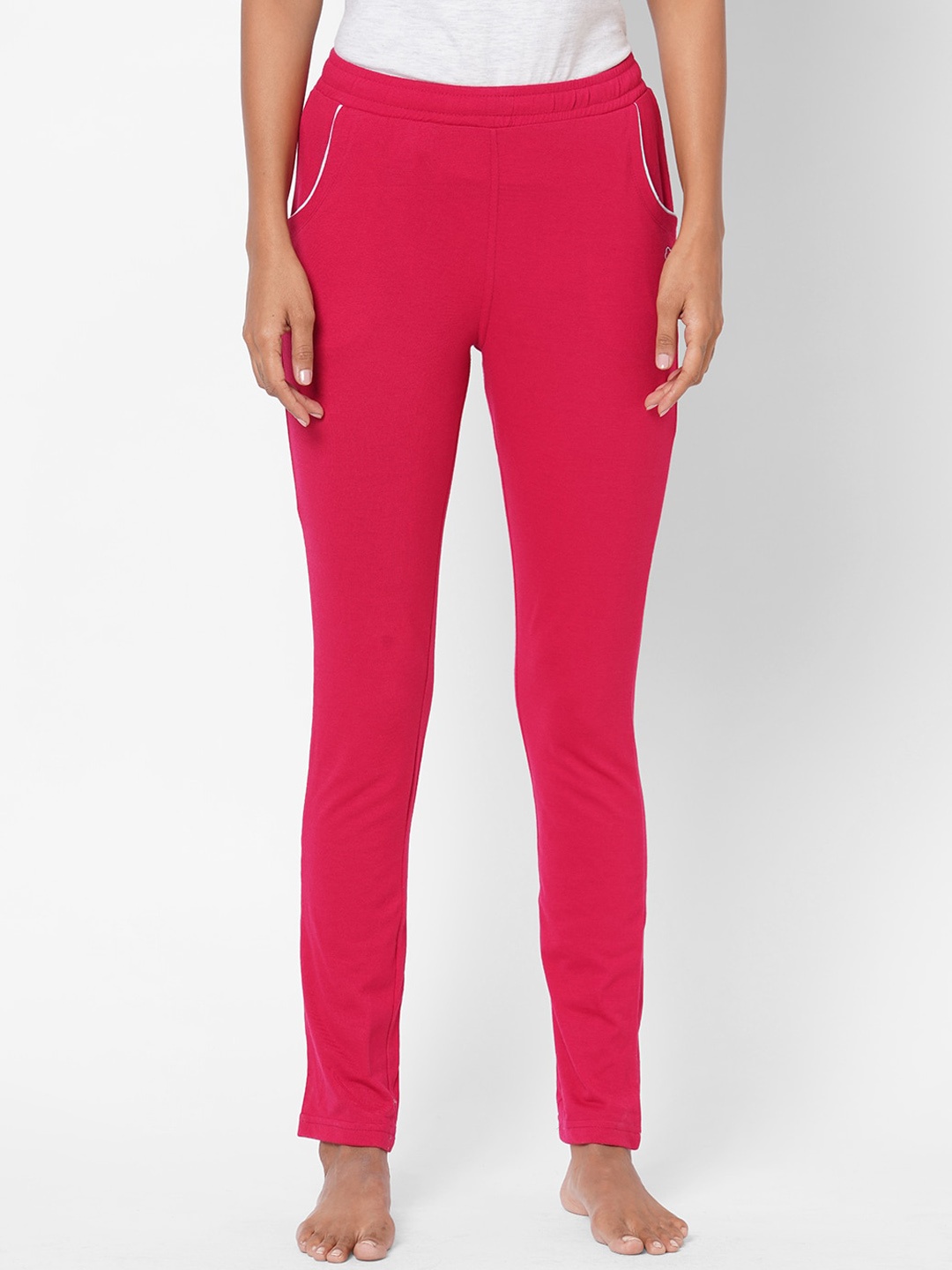 

Sweet Dreams Women Plus Size Mid-Rise Cotton Lounge Pant, Pink