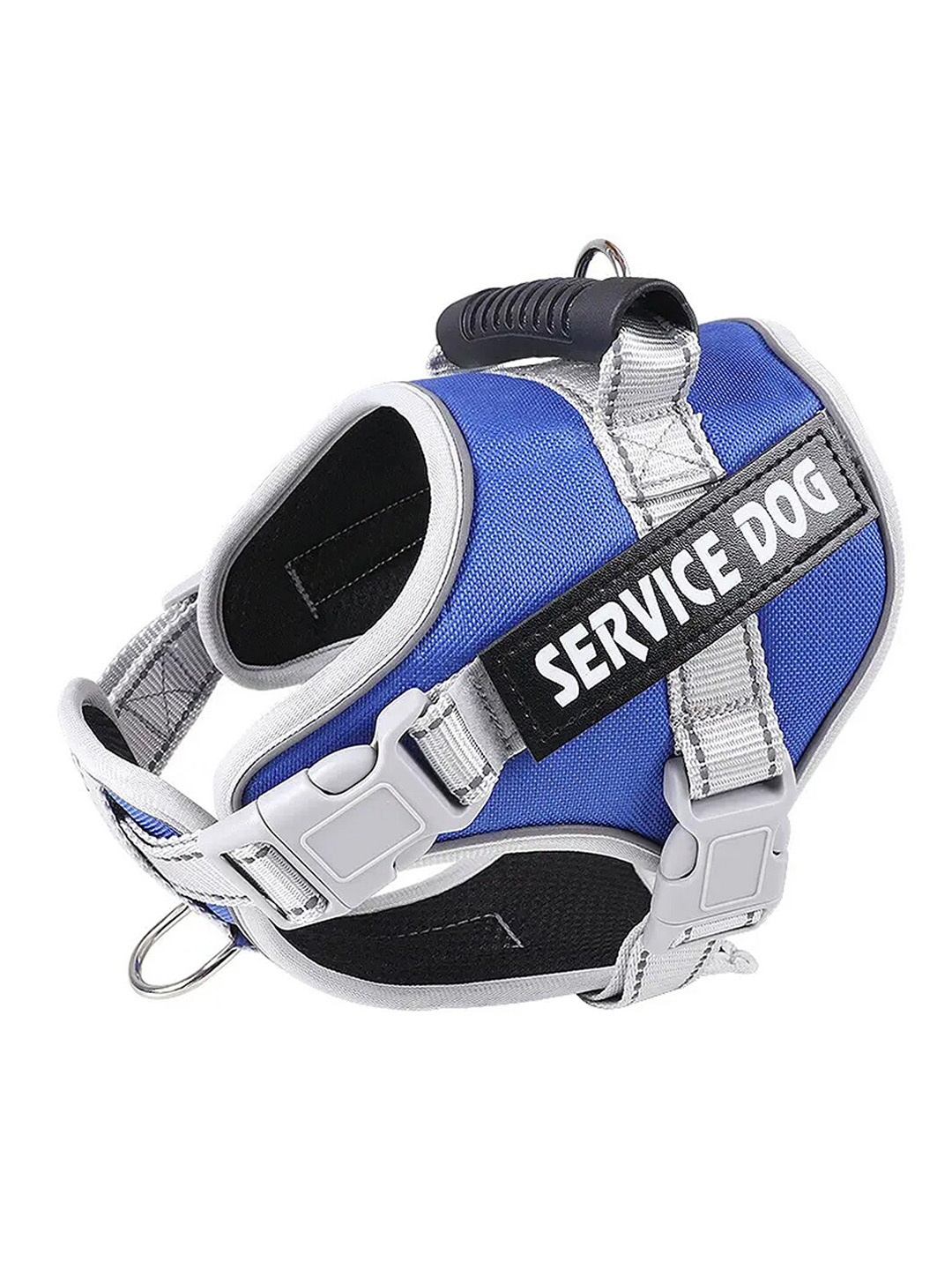 

Emily pets Adjustable Dog Vest Reflective Harness, Blue