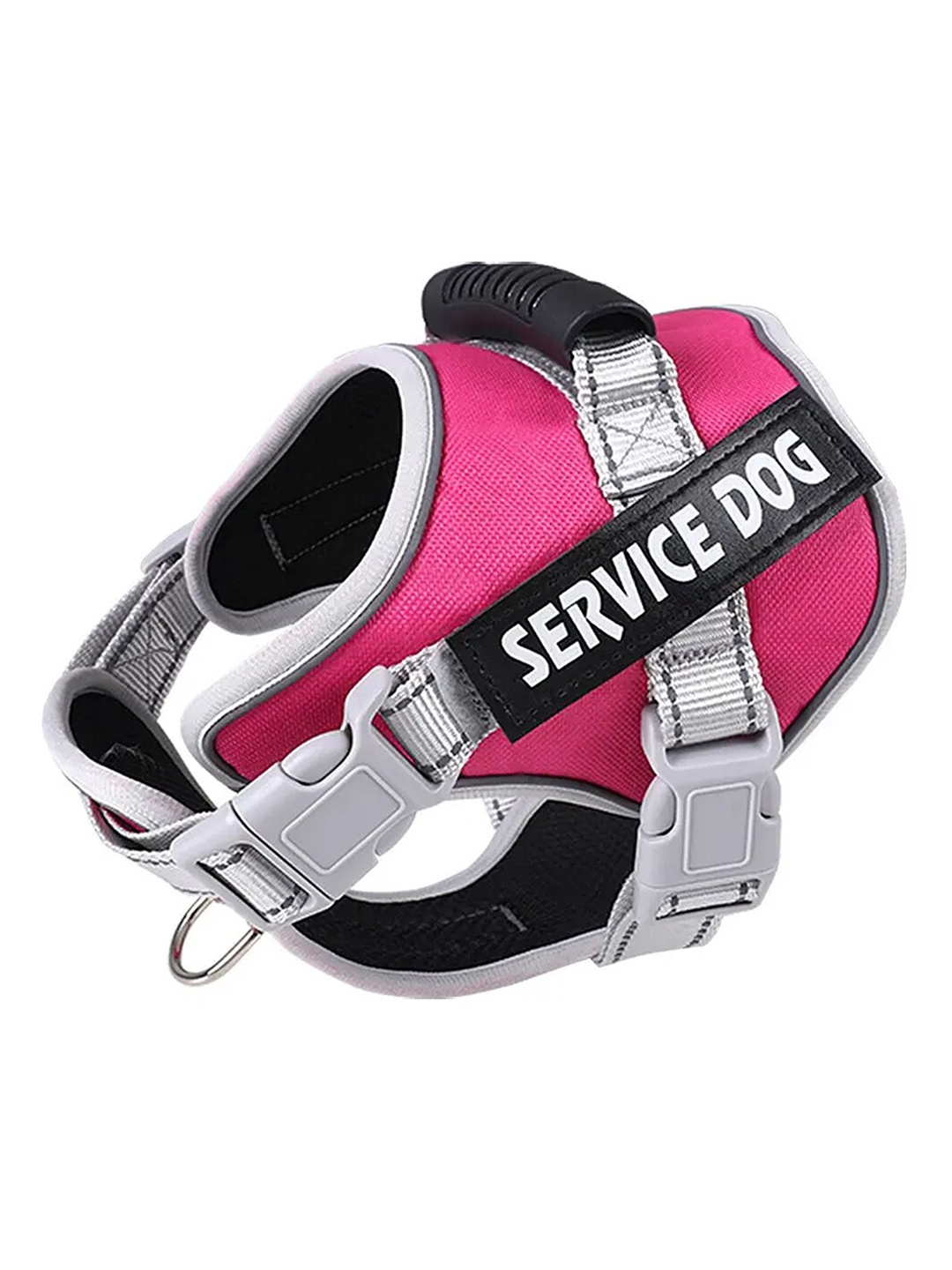 

Emily pets Textured Adjustable Dog Vest Harnesses, Pink
