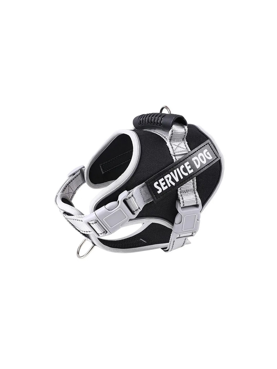 

Emily pets Textured Adjustable Dog Vest Harness, Black