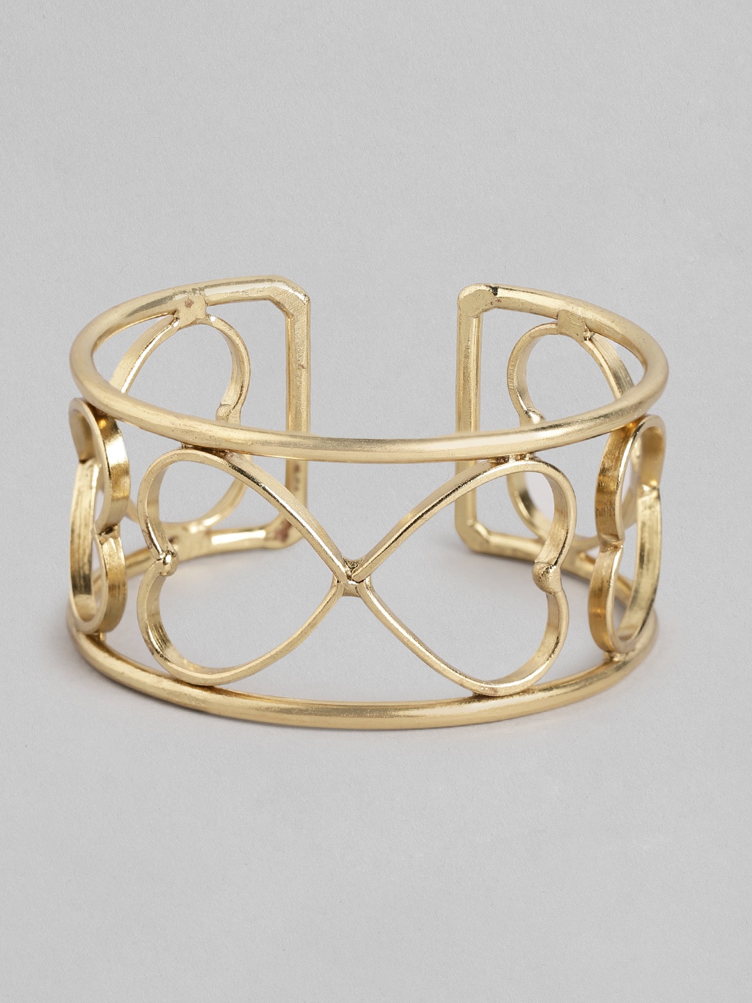 

Rang Gali Women Gold-Toned Antique Gold-Plated Cuff Bracelet