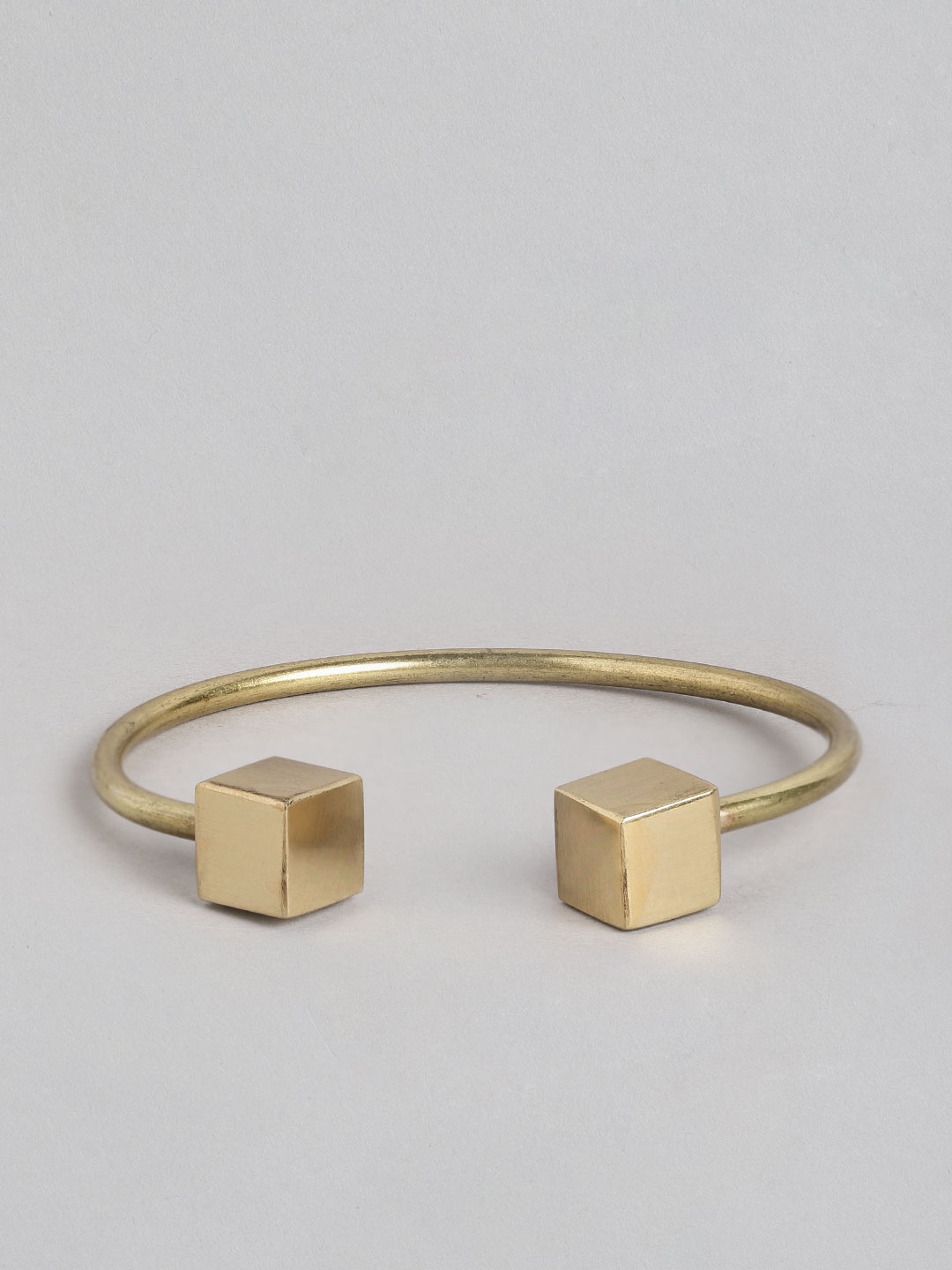 

Rang Gali Women Stainless Steel Gold-Plated Cuff Bracelet