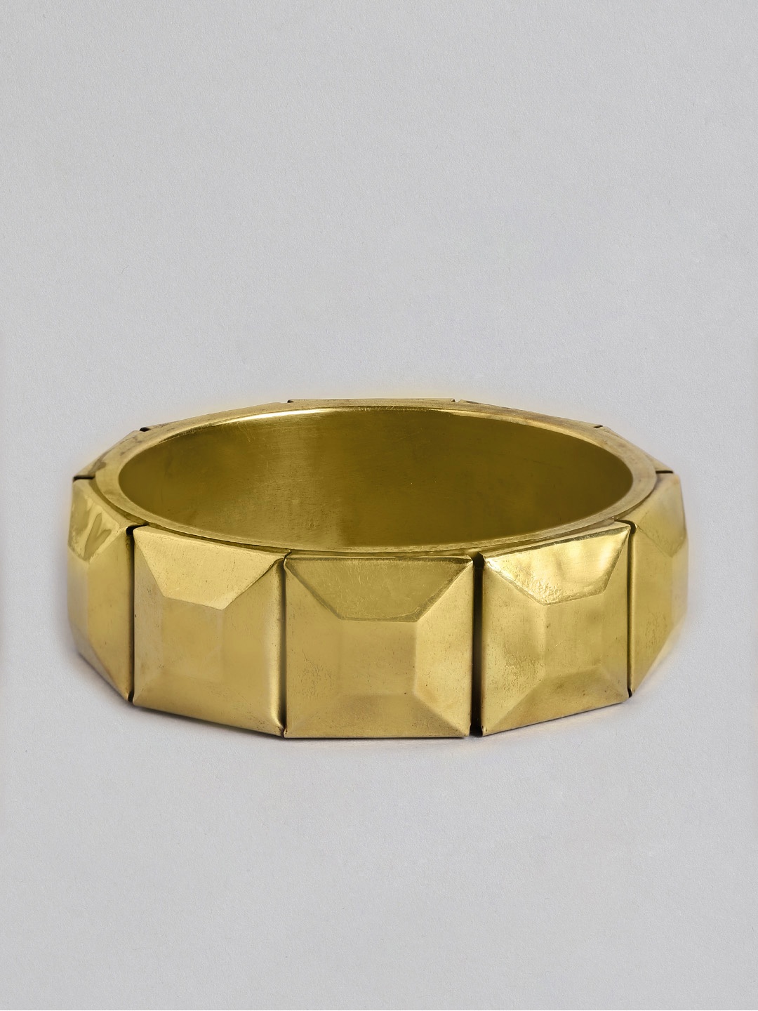 

Rang Gali Women Brass Gold-Plated Kada Bracelet