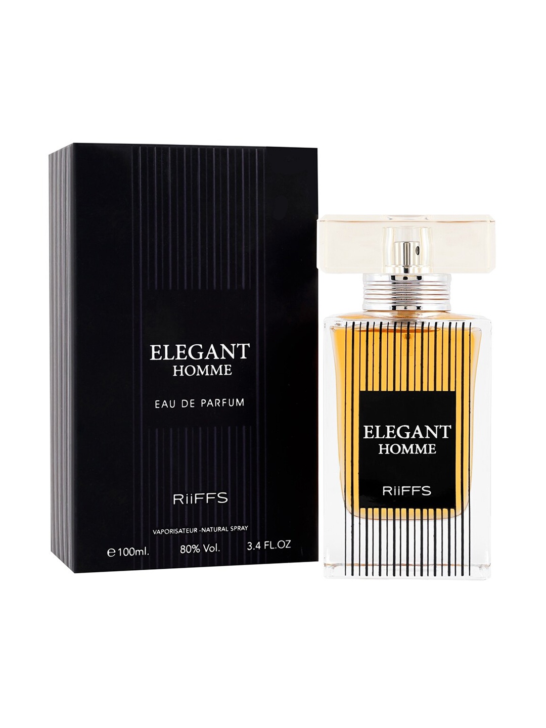 

RIIFFS Men Elegant Long Lasting Eau De Parfum - 100 ml, Yellow