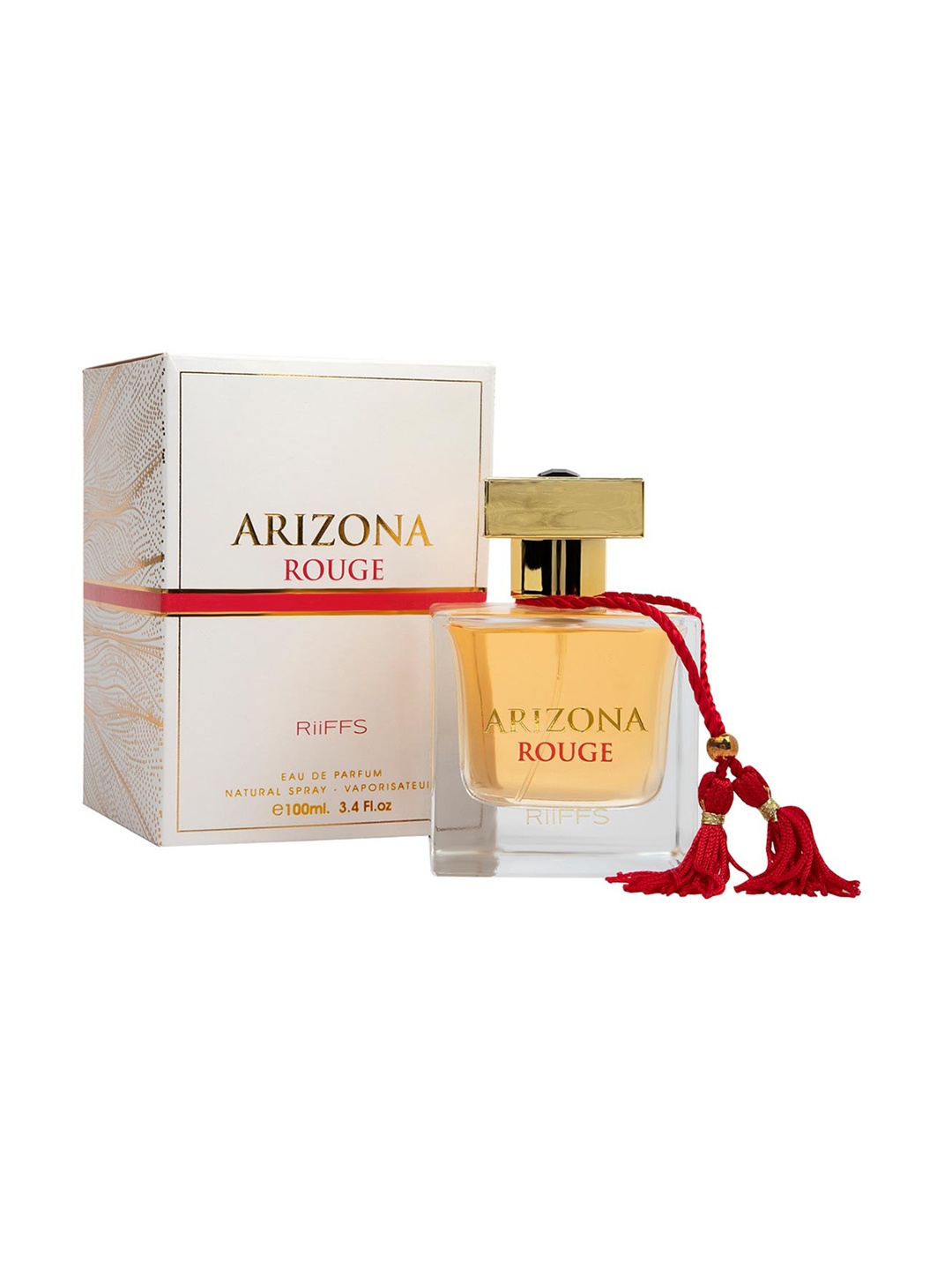 

RIIFFS Women Arizona Rouge Soothing & Long Lasting Eau De Parfum - 100 ml, White