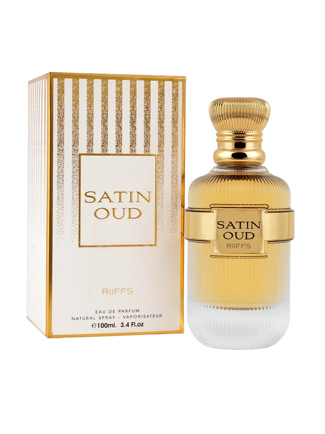 

RIIFFS Women Satin Oud Soothing & Long Lasting Eau De Parfum - 100 ml, Yellow