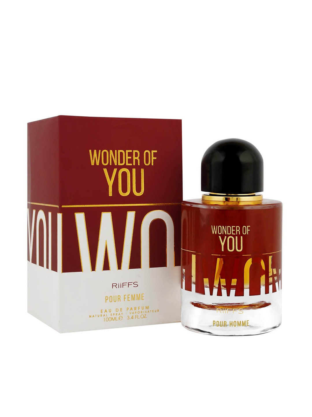

RIIFFS Women Wonder of You Soothing & Long Lasting Eau De Parfum - 100 ml, Red