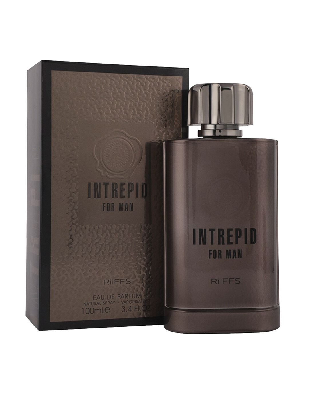 

RIIFFS Men Intrepid Eau De Parfum 100 ml, Brown