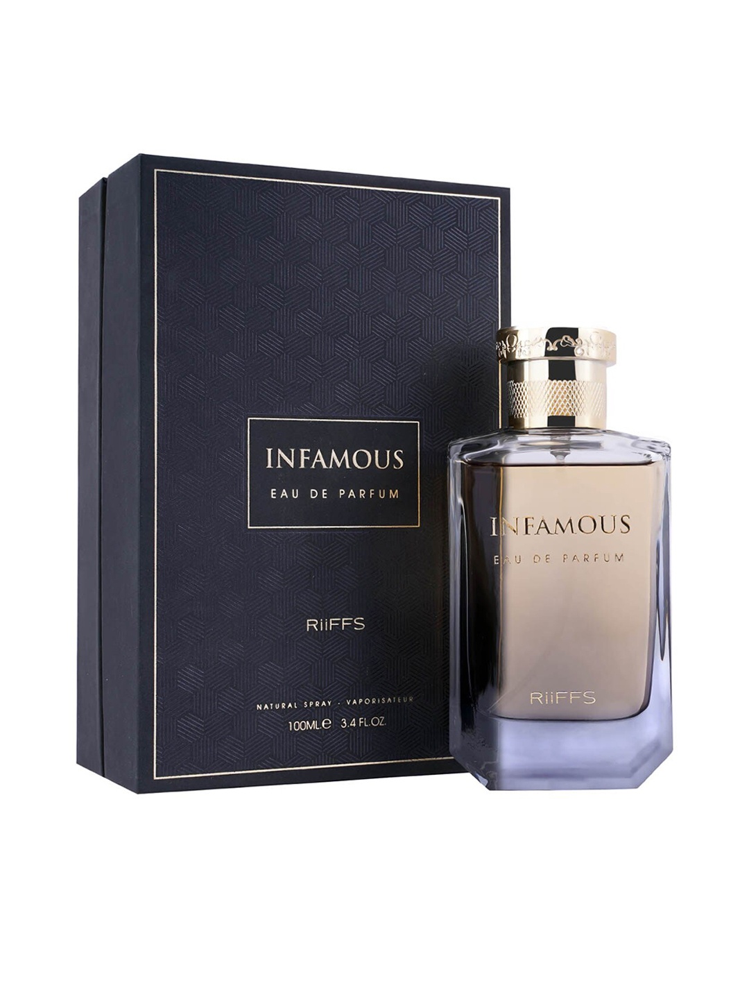 

RIIFFS Men Infamous Eau de Parfum - 100 ml, Purple