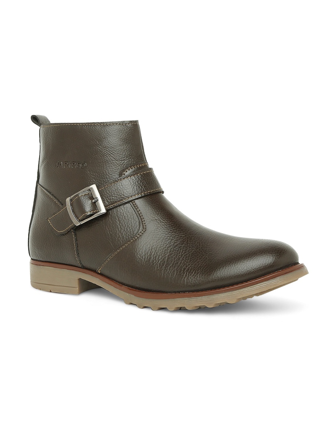 

Buckaroo Men Mid-Top Monk Straps Boots, Brown