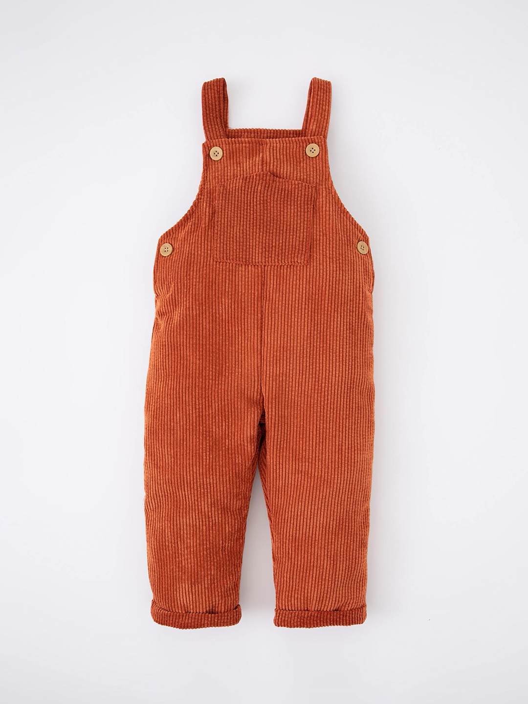 

DeFacto Boys Solid Dungarees, Orange