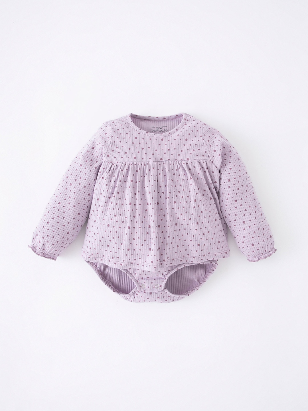 

DeFacto Infants Printed Rompers, Purple
