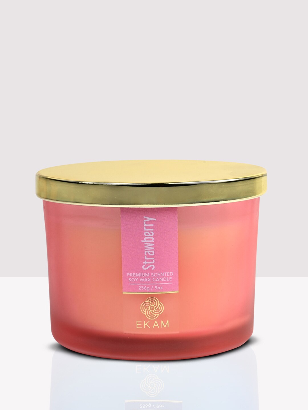 

Ekam Rose Strawberry 3 Wick Scented Candle