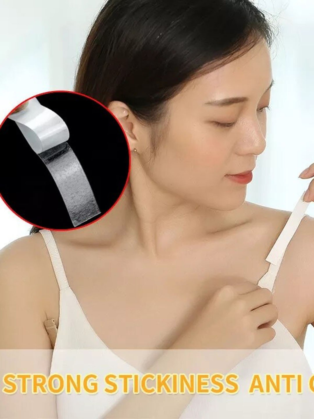 

COLOR STYLE 36 Pcs Double Sided Body Tape, White