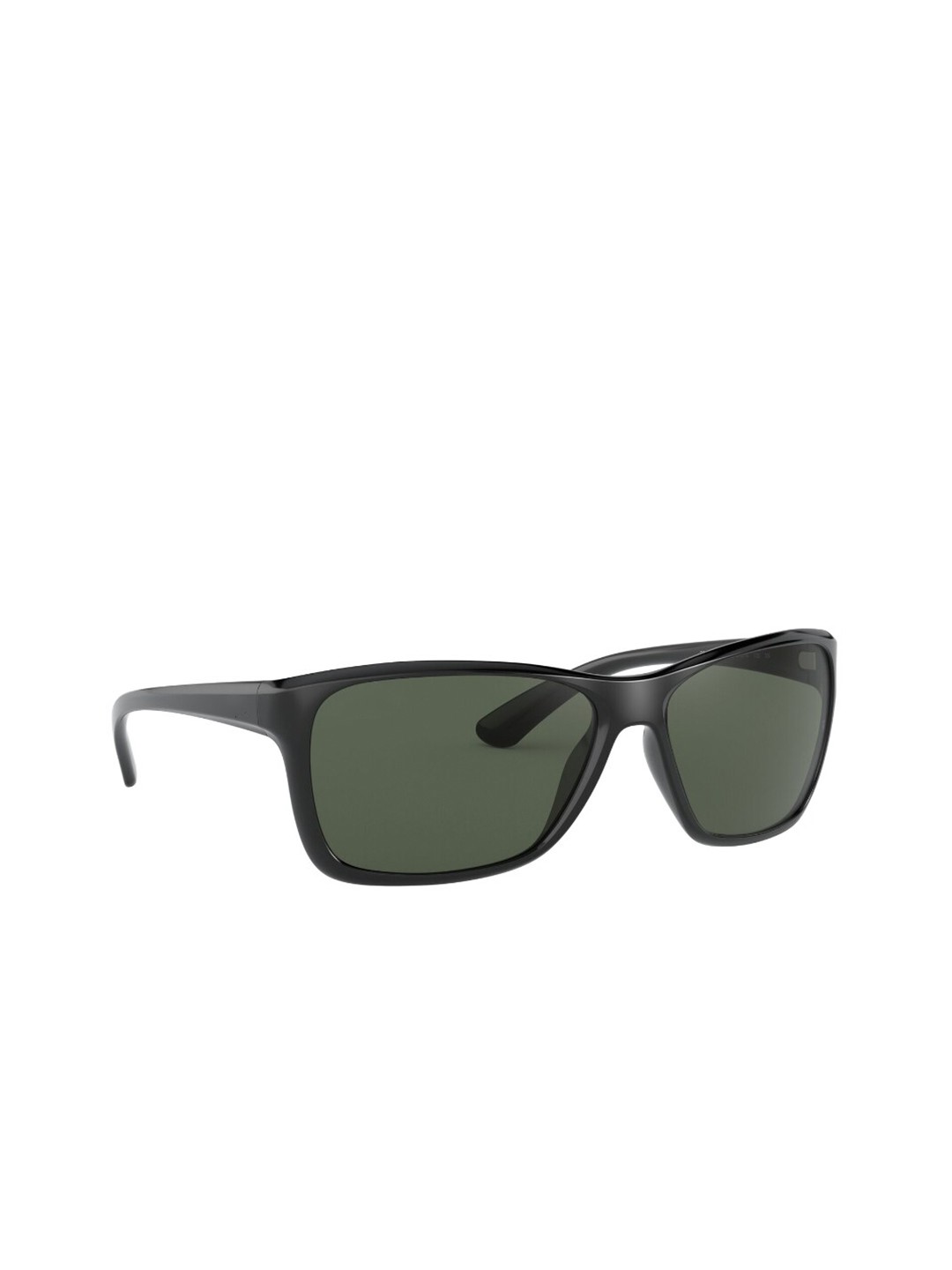 

RAY-BAN Men UV Protected Green Lens Square Sunglasses - 0RB4331601/7161, Black
