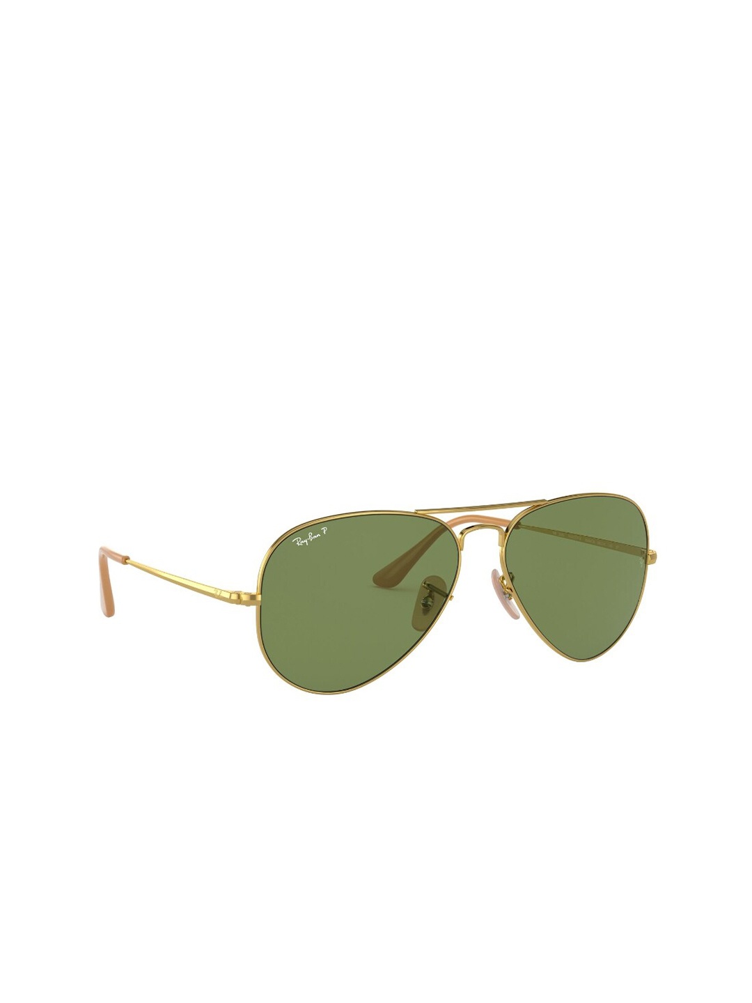 

Ray-Ban Aviator Sunglasses with Polarised Lens 8056597148573, Gold