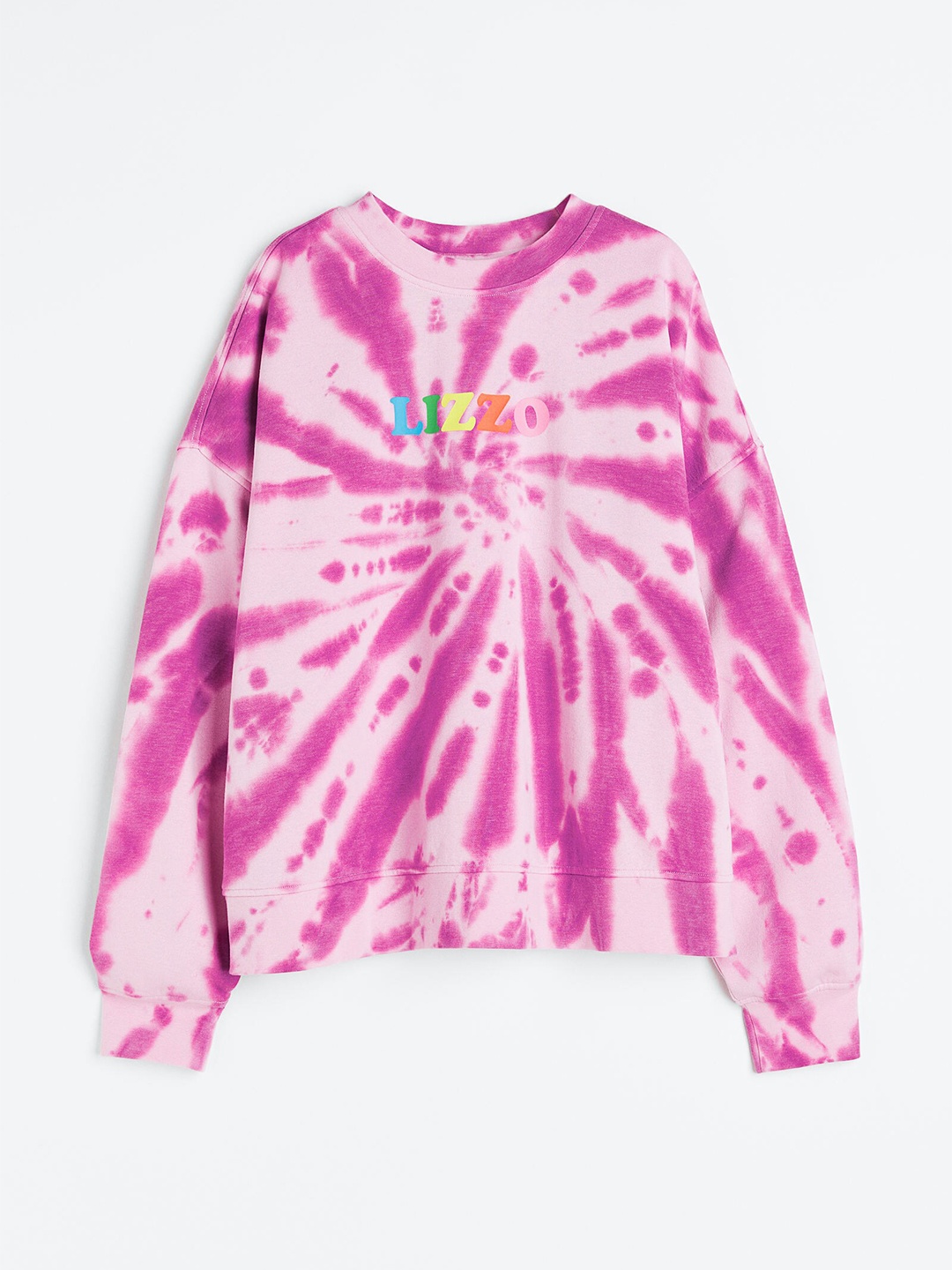 

H&M Women Oversized Printed Sweatshirt, Pink