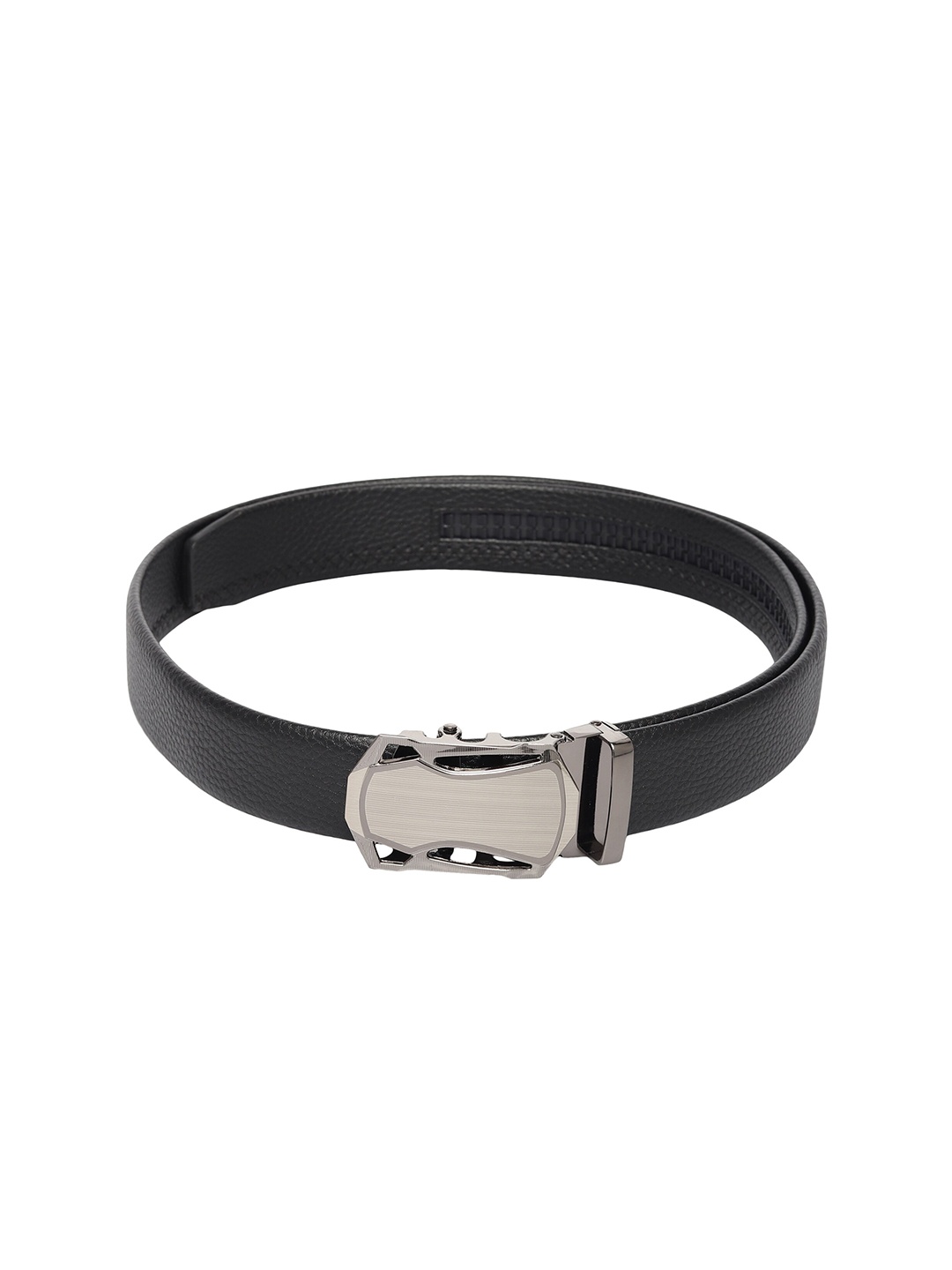 

HENEDA Men Textured Formal Belt, Black