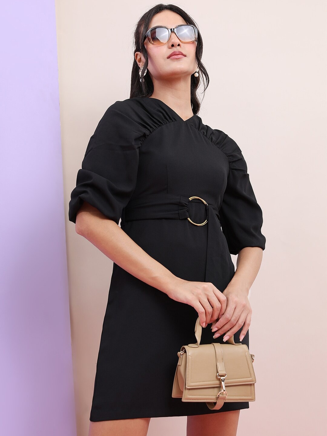

Tokyo Talkies Sheath Mini Dress, Black